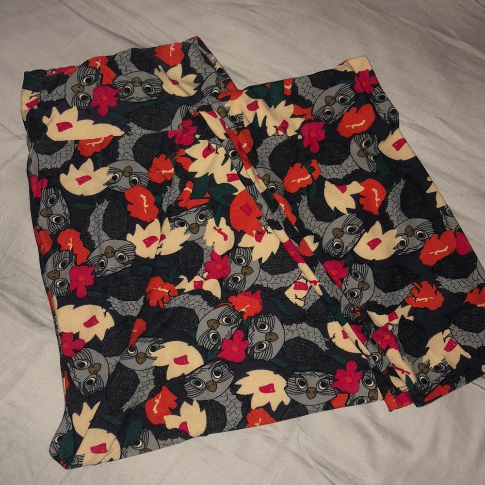 Tall and Curvy Owl LuLaRoe Leggings